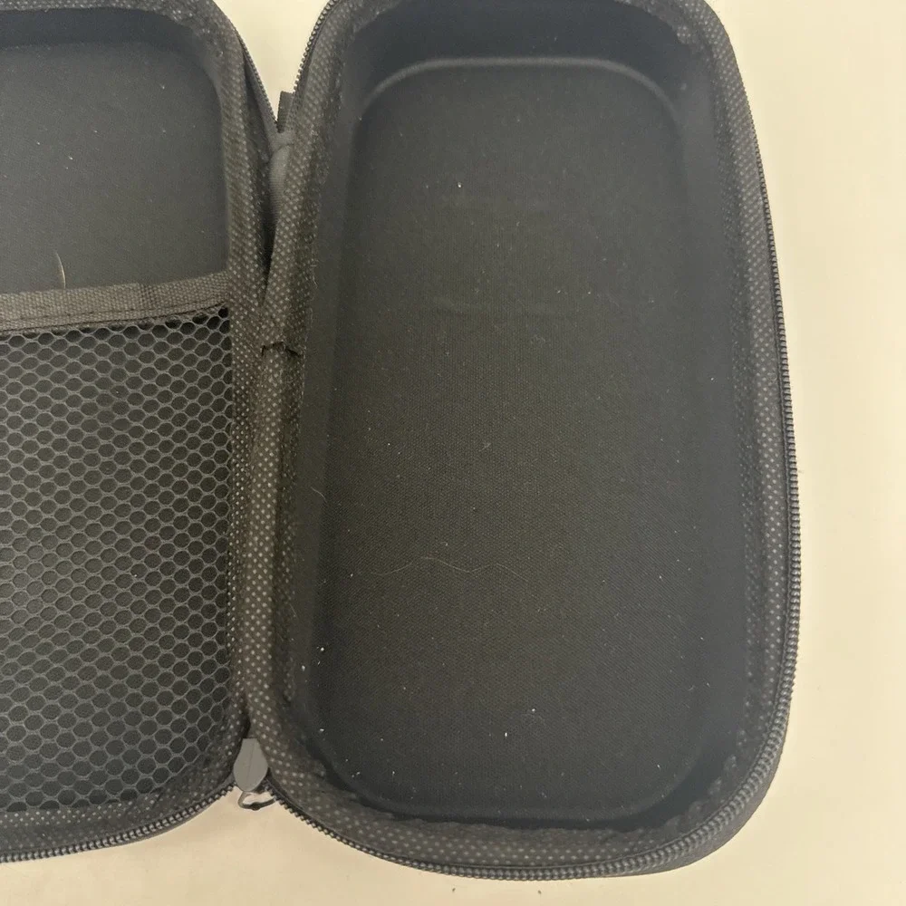 Carrying Case Gray Soft Zipper Nintendo Switch Or Games